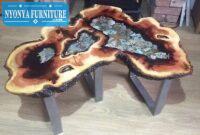 Table resin suar combinasion Table resin suar combinasion