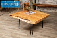 Table wood natural utuh